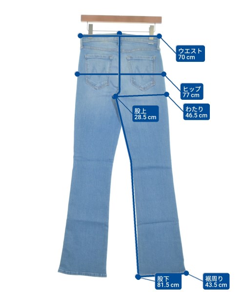 mother（マザー）デニムパンツ 青 サイズ:S レディース/2200631174165