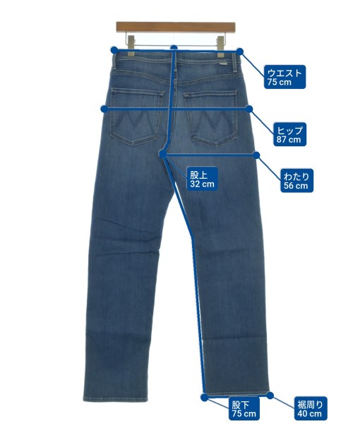 mother（マザー）デニムパンツ 紺 サイズ:S レディース/2200631174202