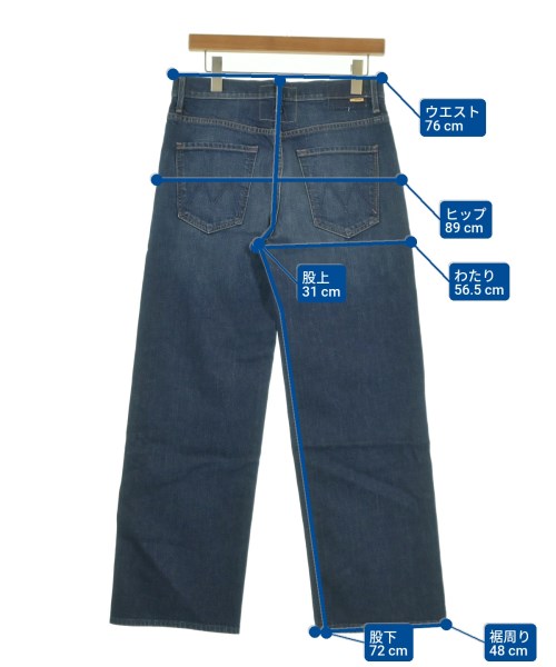 mother（マザー）デニムパンツ 青 サイズ:S レディース/2200631174264