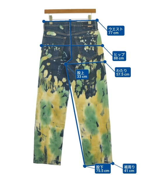 mother（マザー）デニムパンツ 紺 サイズ:SF(L位) レディース/2200631174332