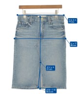 mother（マザー）ロング・マキシ丈スカート 青 サイズ:-(M位) レディース/2200631175438