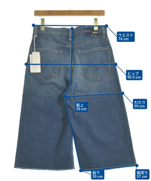 mother（マザー）デニムパンツ 紺 サイズ:F レディース/2200631175889