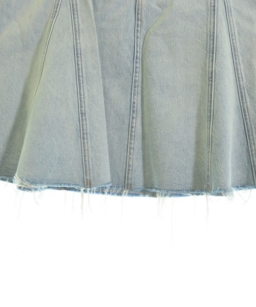 mother（マザー）ロング・マキシ丈スカート 青 サイズ:F レディース/2200631175964