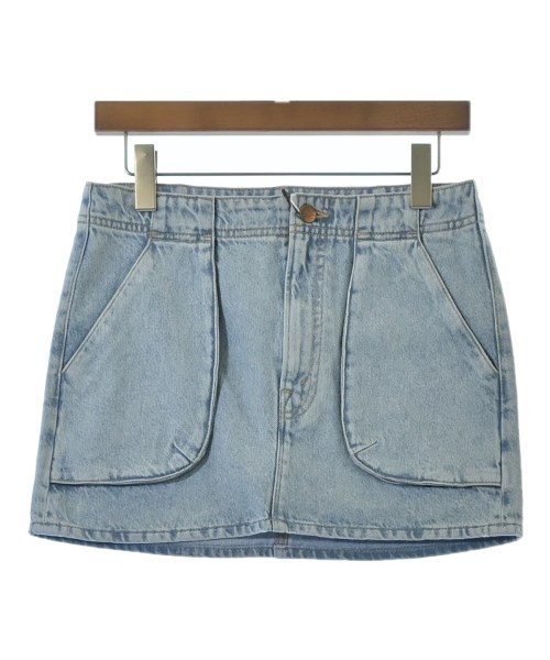 mother(マザー)ミニスカート 青 サイズ:26(M位)/2200631179382