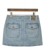 mother（マザー）ミニスカート 青 サイズ:26(M位) レディース/2200631179382