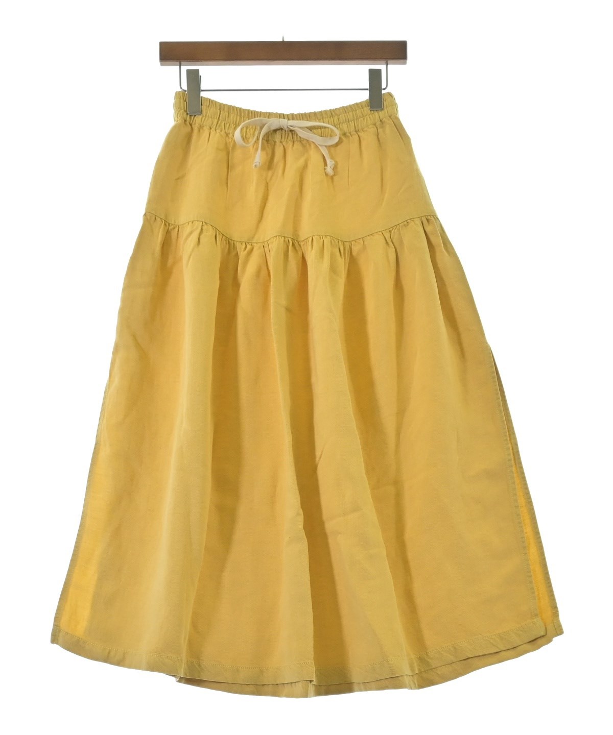 mother（マザー）ロング・マキシ丈スカート 黄 サイズ:-(M位  
