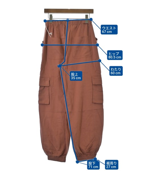 mother（マザー）カーゴパンツ オレンジ サイズ:S レディース/2200631179559