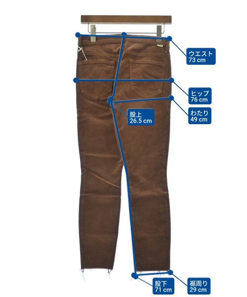 mother（マザー）その他 茶 サイズ:27(M位) レディース/2200631179658