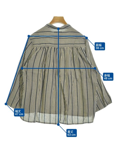 mother（マザー）カジュアルシャツ グレー サイズ:-(M位) レディース/2200631181736