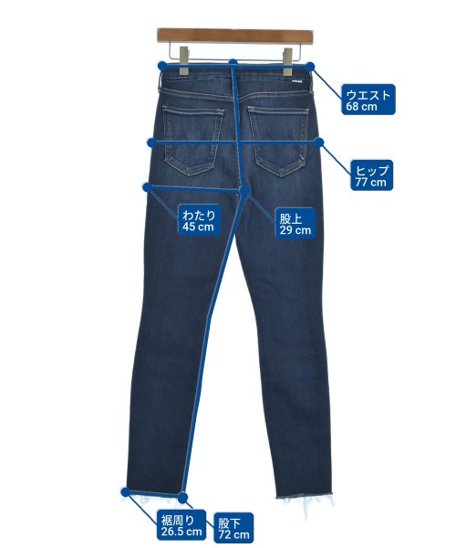 mother（マザー）デニムパンツ 青 サイズ:20(XS位) レディース/2200631182344