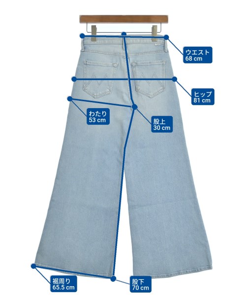 mother（マザー）デニムパンツ 青 サイズ:23(XS位) レディース/2200631182375