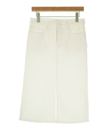 mother（マザー）ロング・マキシ丈スカート 白 サイズ:-(L位  