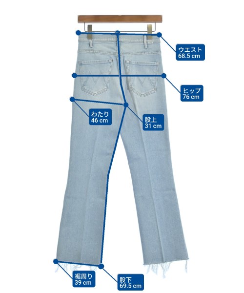 mother（マザー）デニムパンツ 青 サイズ:23(XS位) レディース/2200631182498