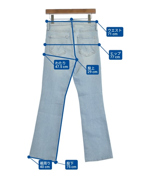 mother（マザー）デニムパンツ 青 サイズ:-(M位) レディース/2200631182504