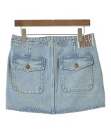 mother（マザー）ミニスカート 青 サイズ:26(M位) レディース/2200631184232