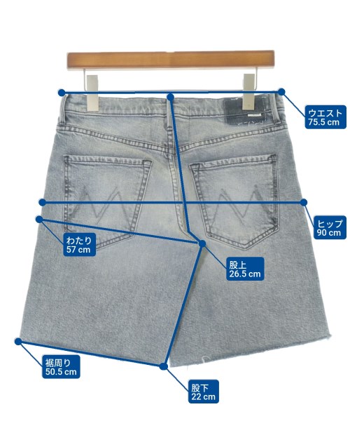 mother（マザー）ショートパンツ グレー サイズ:-(L位) レディース/2200631195030