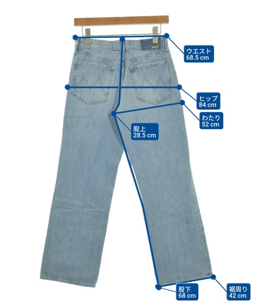 mother（マザー）デニムパンツ 青 サイズ:26(M位) レディース/2200631211129