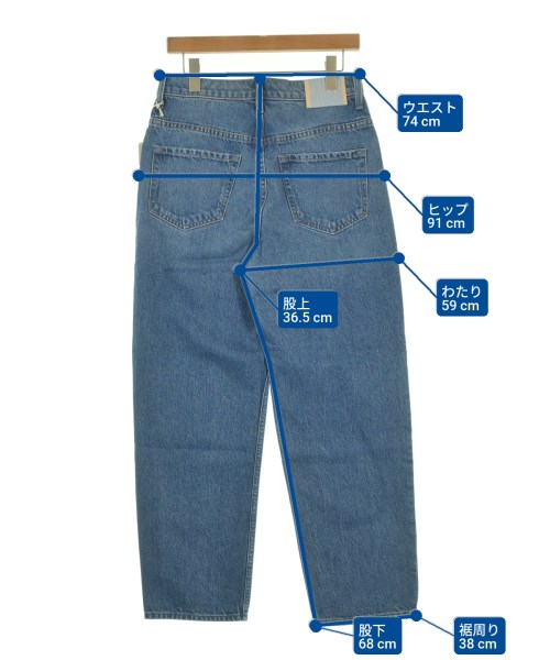 mother（マザー）デニムパンツ 青 サイズ:29(L位) レディース/2200631211549