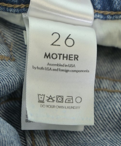 mother（マザー）デニムパンツ 青 サイズ:26(M位) レディース/2200631215653