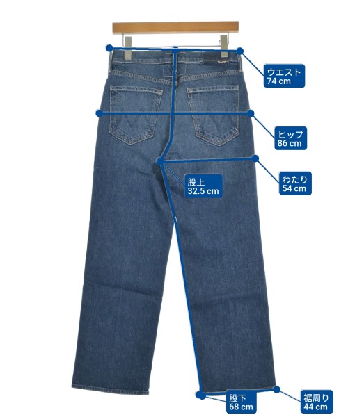 mother（マザー）デニムパンツ 紺 サイズ:28(L位) レディース/2200631218654