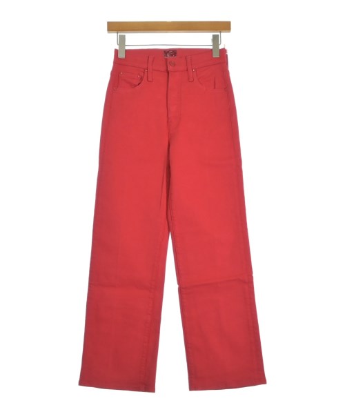 mother(マザー)デニムパンツ 赤 サイズ:24(S位)/2200631218807