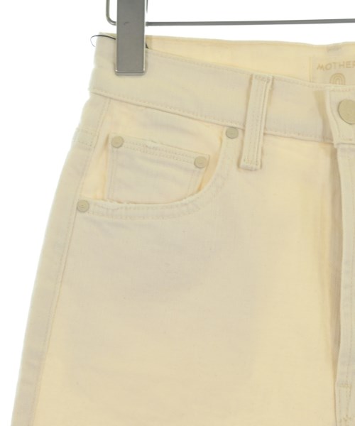 mother（マザー）デニムパンツ 白 サイズ:24(S位) レディース/2200631221081