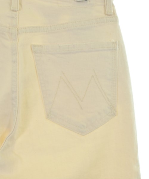 mother（マザー）デニムパンツ 白 サイズ:24(S位) レディース/2200631221081