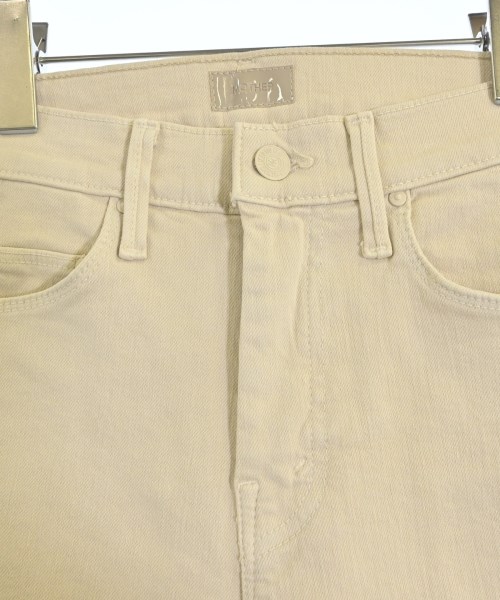 mother（マザー）デニムパンツ ベージュ サイズ:23(XS位) レディース/2200631221852