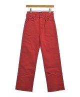 mother（マザー）デニムパンツ 赤 サイズ:25(S位) レディース/2200631221906