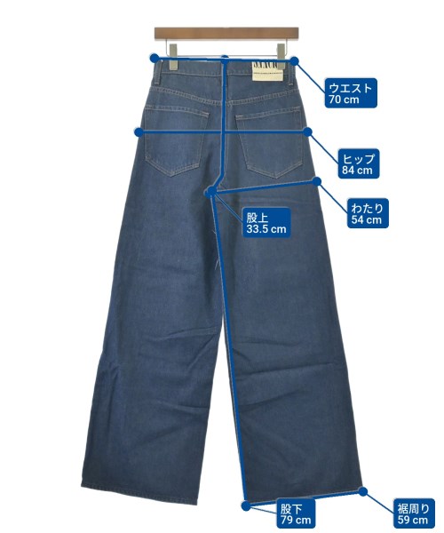 mother（マザー）デニムパンツ 青 サイズ:23(XS位) レディース/2200631222866