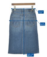 mother（マザー）ロング・マキシ丈スカート 青 サイズ:SF レディース/2200631223054