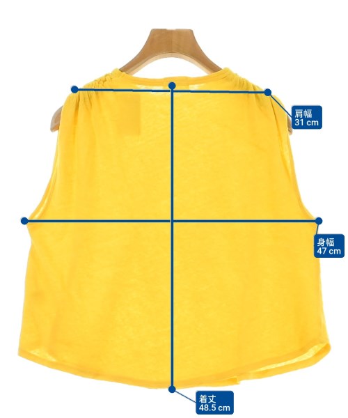 mother（マザー）Tシャツ・カットソー 黄 サイズ:F レディース/2200631225362