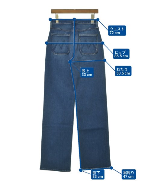 mother（マザー）デニムパンツ 青 サイズ:-(M位) レディース/2200631227281