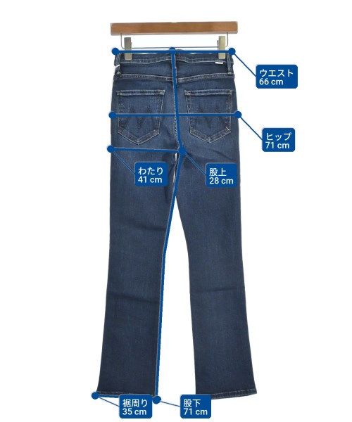 mother（マザー）デニムパンツ 青 サイズ:-(M位) レディース/2200631227335