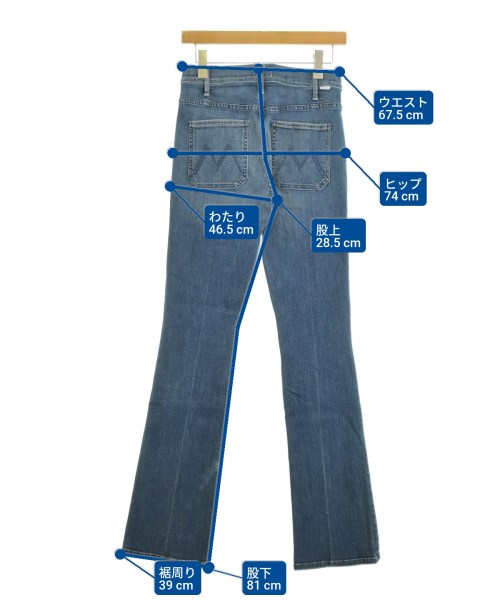 mother（マザー）デニムパンツ 紺 サイズ:-(M位) レディース/2200631227380