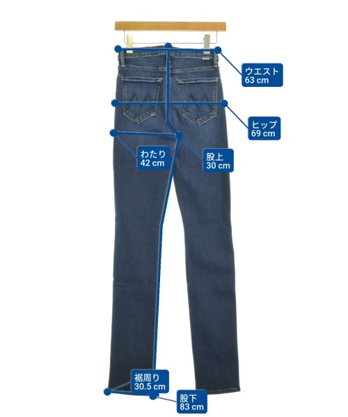 mother（マザー）デニムパンツ 紺 サイズ:-(S位) レディース/2200631227397