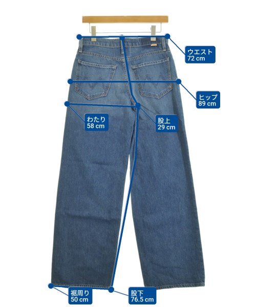 mother（マザー）デニムパンツ 紺 サイズ:-(L位) レディース/2200631227403