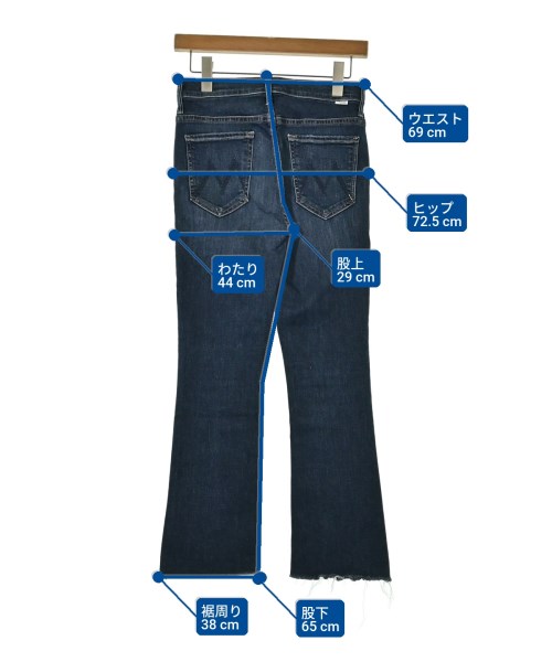mother（マザー）デニムパンツ 紺 サイズ:26(M位) レディース/2200674357013