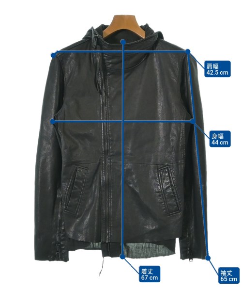 OKIRAKU（オキラク）ライダース 黒 サイズ:M メンズ/2200660056012