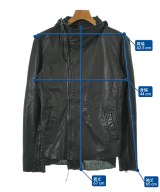 OKIRAKU（オキラク）ライダース 黒 サイズ:M メンズ/2200660056012