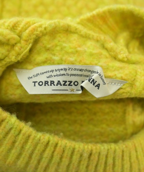 TORRAZZO DONNA（トラッゾドンナ）ニット・セーター 黄 サイズ:F レディース/2200637664059