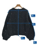 TORRAZZO DONNA（トラッゾドンナ）ニット・セーター 黒 サイズ:F レディース/2200613644044