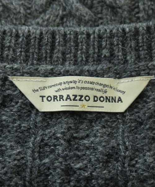 TORRAZZO DONNA（トラッゾドンナ）ニット・セーター グレー サイズ:-(L位) レディース/2200609185025