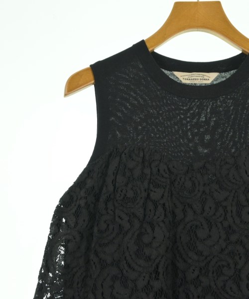TORRAZZO DONNA（トラッゾドンナ）ベスト/ノースリーブ 黒 サイズ:-(S位) レディース/2200616092040