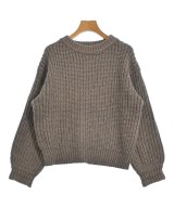 TORRAZZO DONNA（トラッゾドンナ）ニット・セーター 茶 サイズ:F レディース/2200615738062