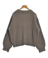 TORRAZZO DONNA（トラッゾドンナ）ニット・セーター 茶 サイズ:F レディース/2200615738062