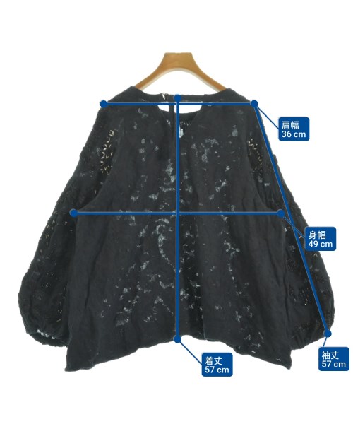 TORRAZZO DONNA（トラッゾドンナ）ブラウス 黒 サイズ:F レディース/2200612529045