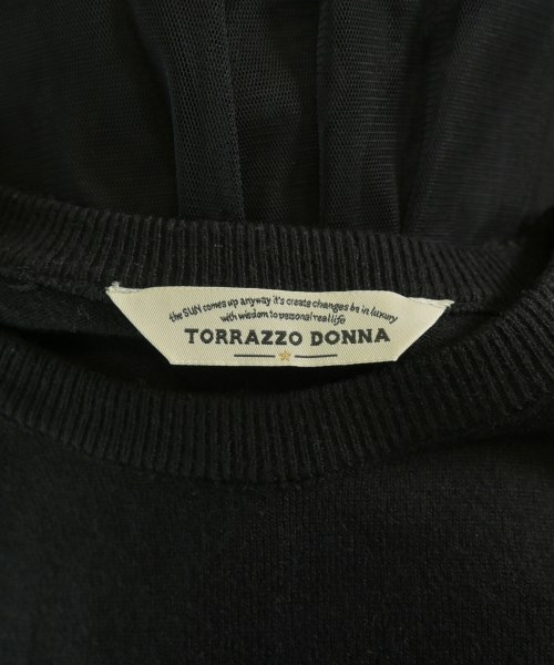 TORRAZZO DONNA（トラッゾドンナ）ニット・セーター 黒 サイズ:F レディース/2200670985043