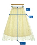 TORRAZZO DONNA（トラッゾドンナ）ロング・マキシ丈スカート 白 サイズ:F レディース/2200673649072