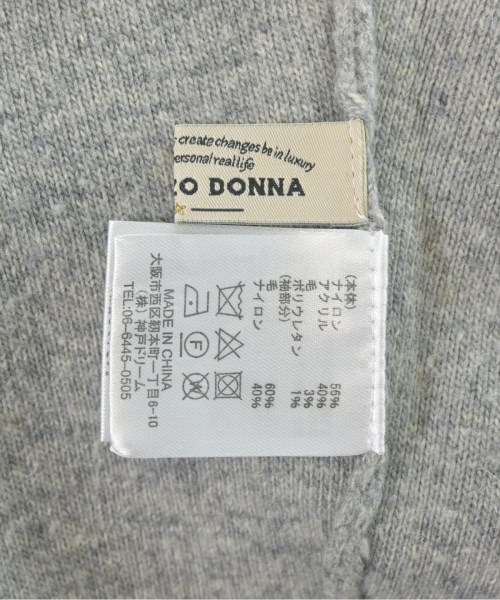 TORRAZZO DONNA（トラッゾドンナ）ニット・セーター グレー サイズ:F レディース/2200693593010